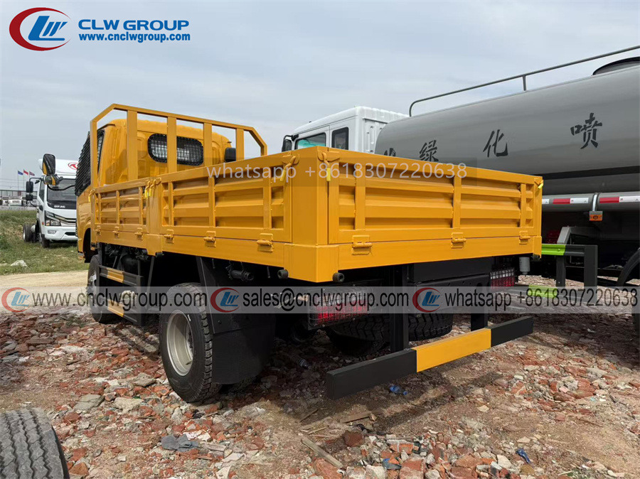 Chengli CLW 4x4 RHD 5 tonne flat platform vehicle trucks