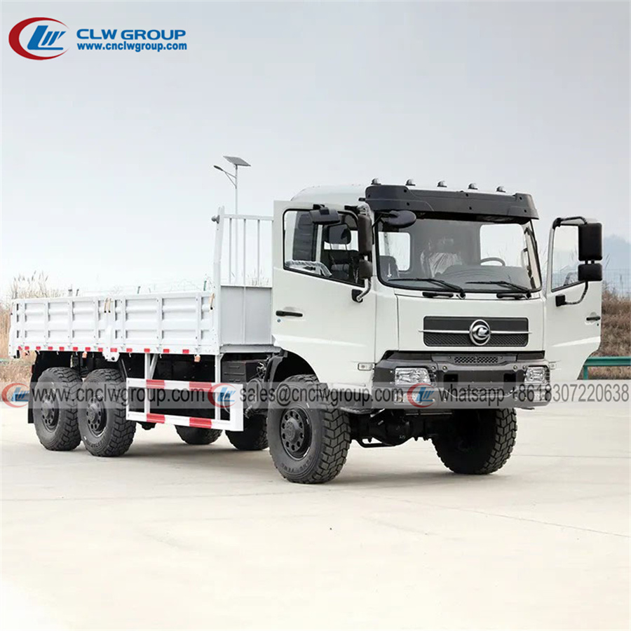 Chengli 6x6 off-road cargo platform truck
