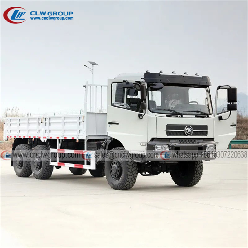 Chengli 6x6 off-road cargo platform truck