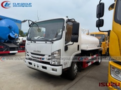 ISUZU 7m3 8m3 vacuum fecal sucker septic sewage tanker suction trucks