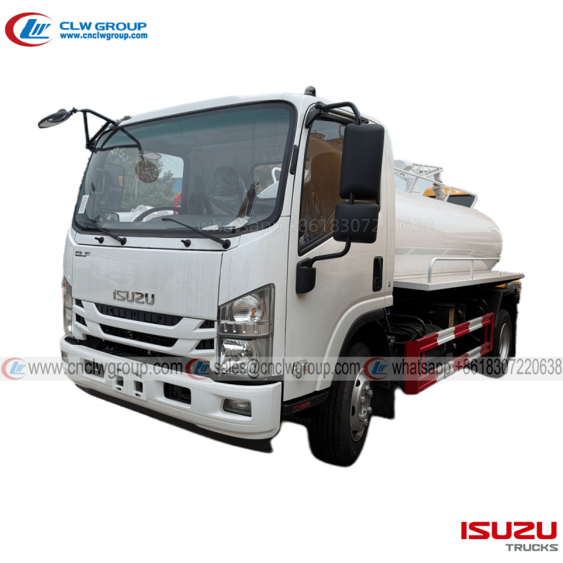 ISUZU 7m3 8m3 vacuum fecal sucker septic sewage tanker suction trucks