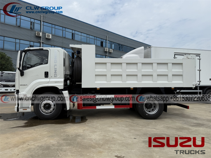 ISUZU GIGA FVR 12t to 15t heavy tipper dump trucks for sale in Russia
