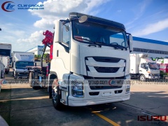 ISUZU GIGA 20t wrecker recovery truck with 6.3t 8t crane