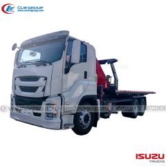 ISUZU GIGA 20t wrecker recovery truck with 6.3t 8t crane