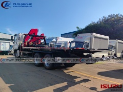 ISUZU GIGA 20t wrecker recovery truck with 6.3t 8t crane