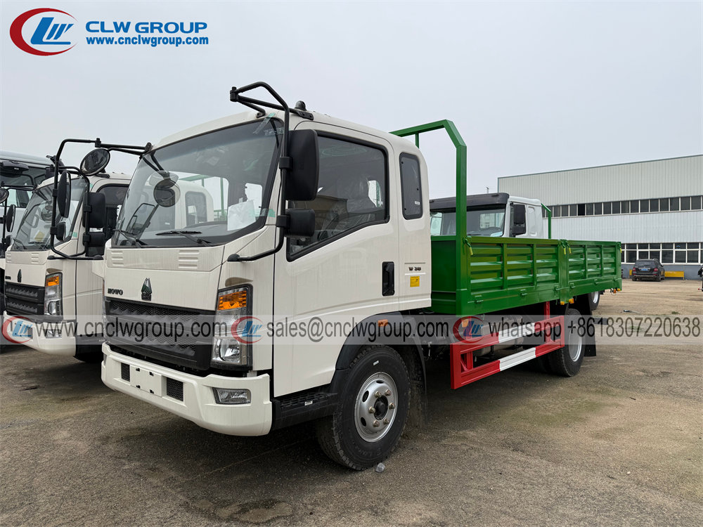 Brand new Sinotruk HOWO 6-8 ton dropside platform cargo trucks