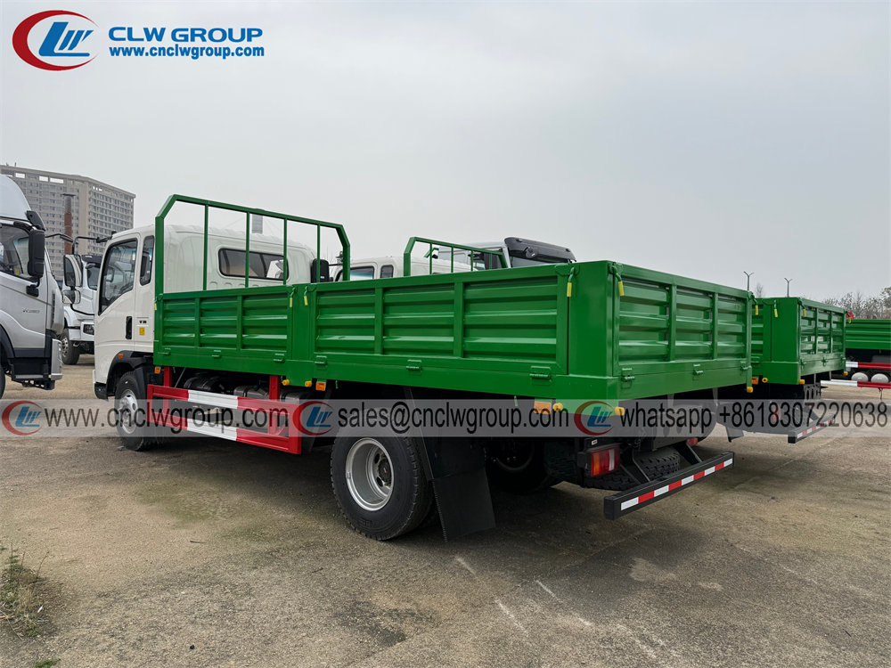 Brand new Sinotruk HOWO 6-8 ton dropside platform cargo trucks