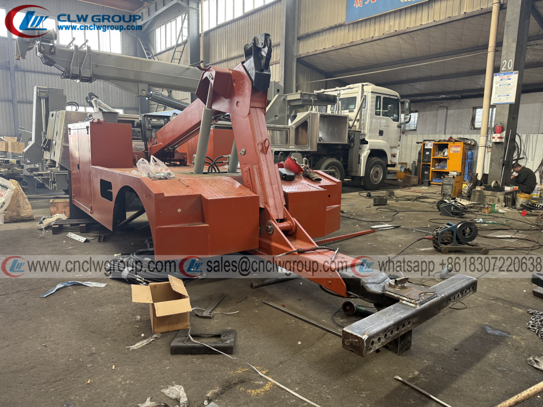 Chengli produced 6 ton 8 ton recovery tow wrecker upper body system