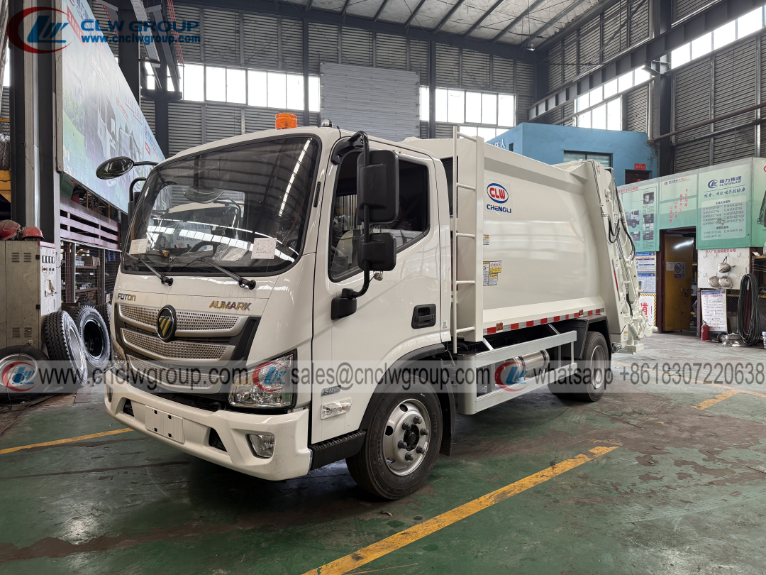 Foton Aumark S 8cbm garbage compressed truck