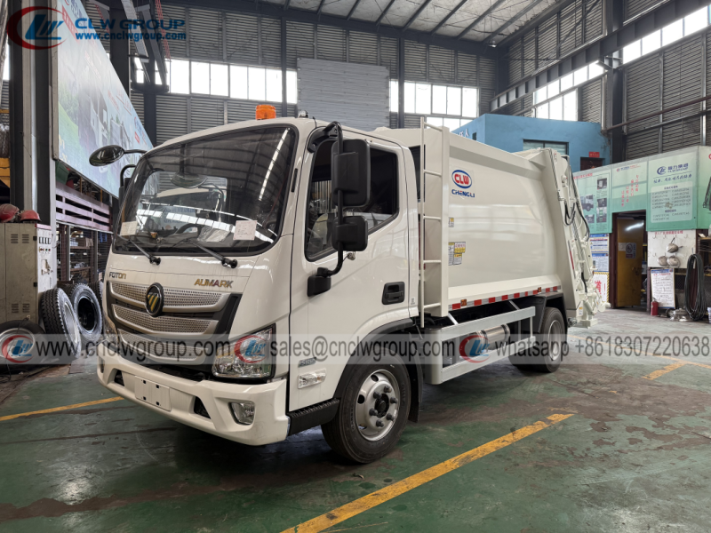 Foton Aumark S 8cbm garbage compressed truck