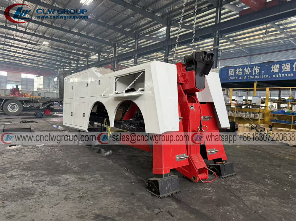 Chengli 20 ton 30 ton heavy wrecker towing equipment superstructure