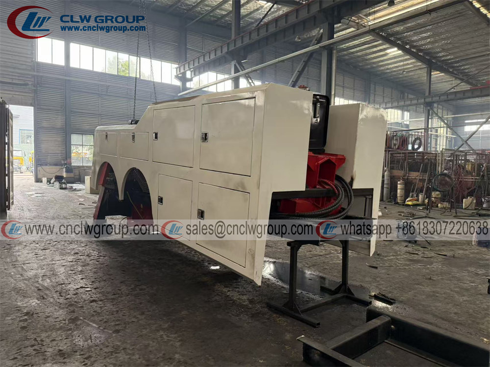 OEM production 6 to 40 ton heavy towing wrecker upper body system