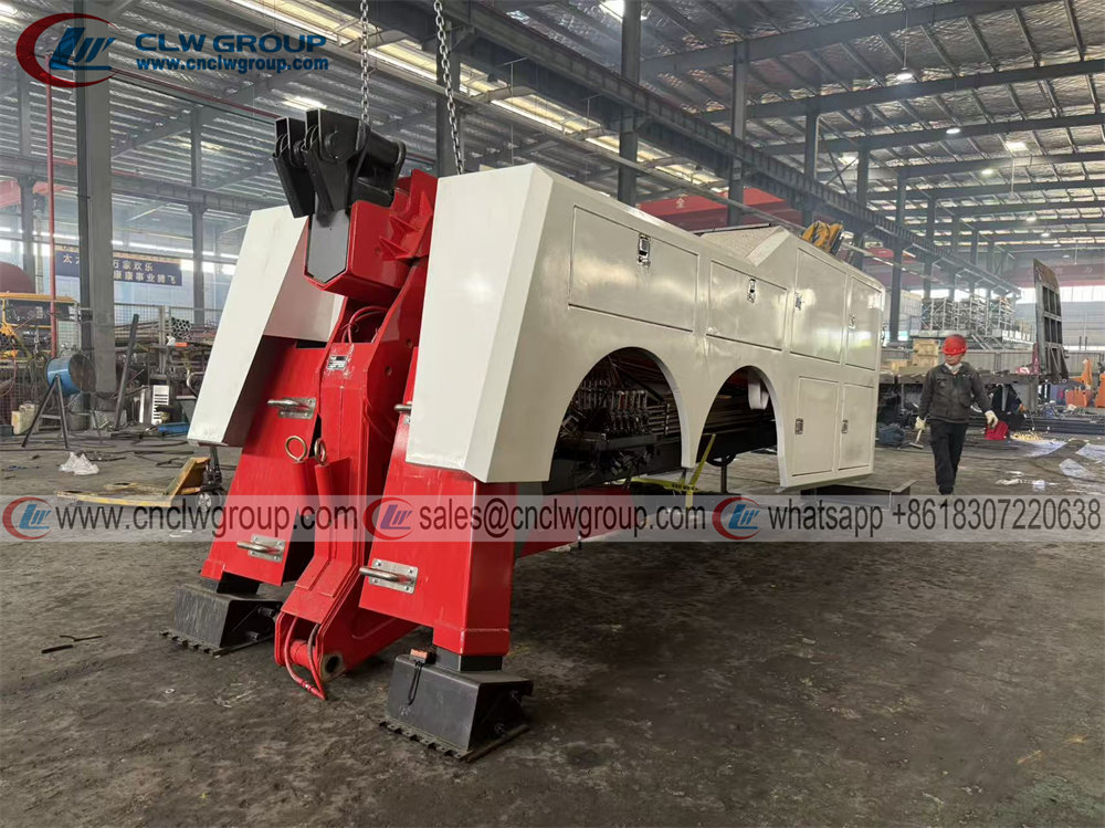 Chengli 20 ton 30 ton heavy wrecker towing equipment superstructure
