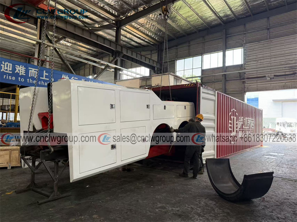 OEM production 6 to 40 ton heavy towing wrecker upper body system