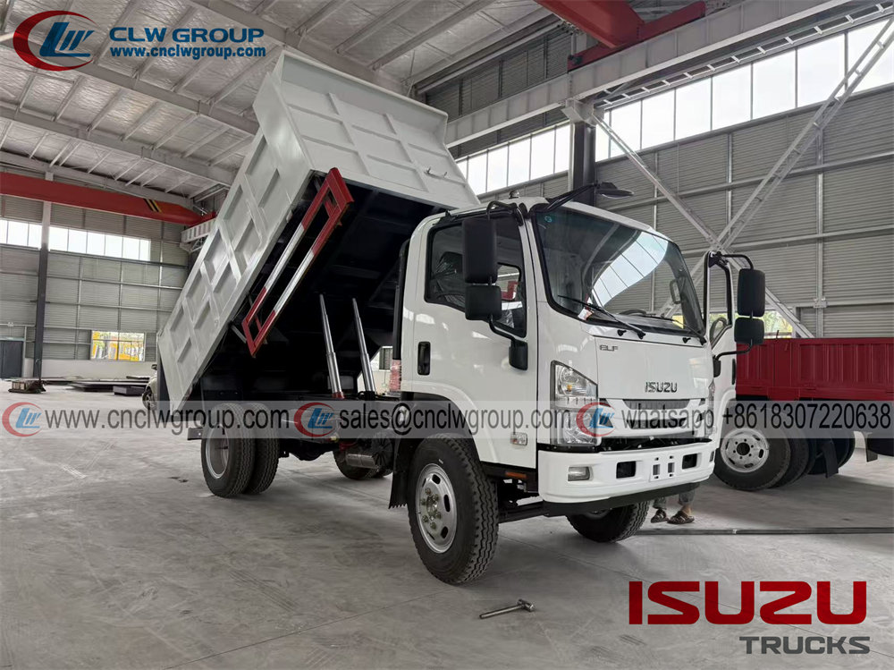 ISUZU 700P 189hp 6 to 8 ton dump tipper truck