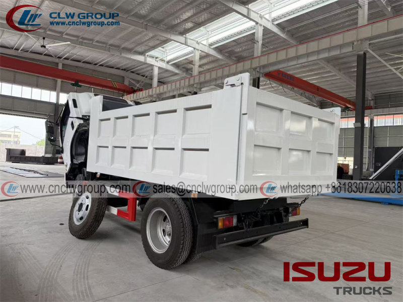 ISUZU 700P 189hp 6 to 8 ton dump tipper truck