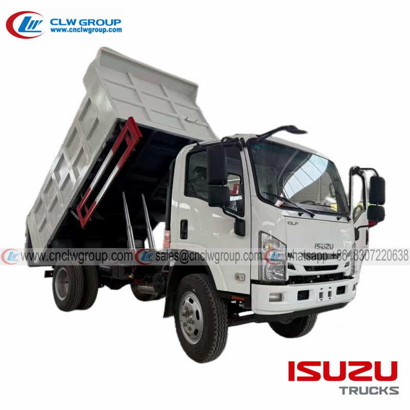 ISUZU 700P 189hp 6 to 8 ton dump tipper truck