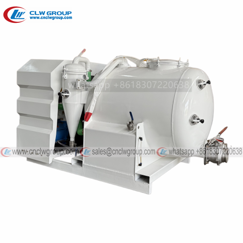 Chengli 1500L 2000L mini vacuum sewage suction tanker with diesel engine