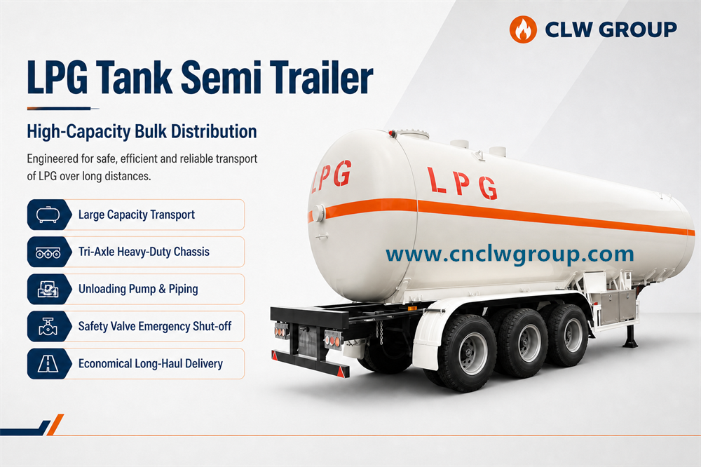 LPG tank semi trailer product introduction