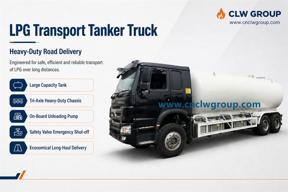 LPG transport tank truck product introduction