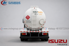 ISUZU 6x4 20 m³ LPG Filling Gas Refueling tank Truck with Dispenser