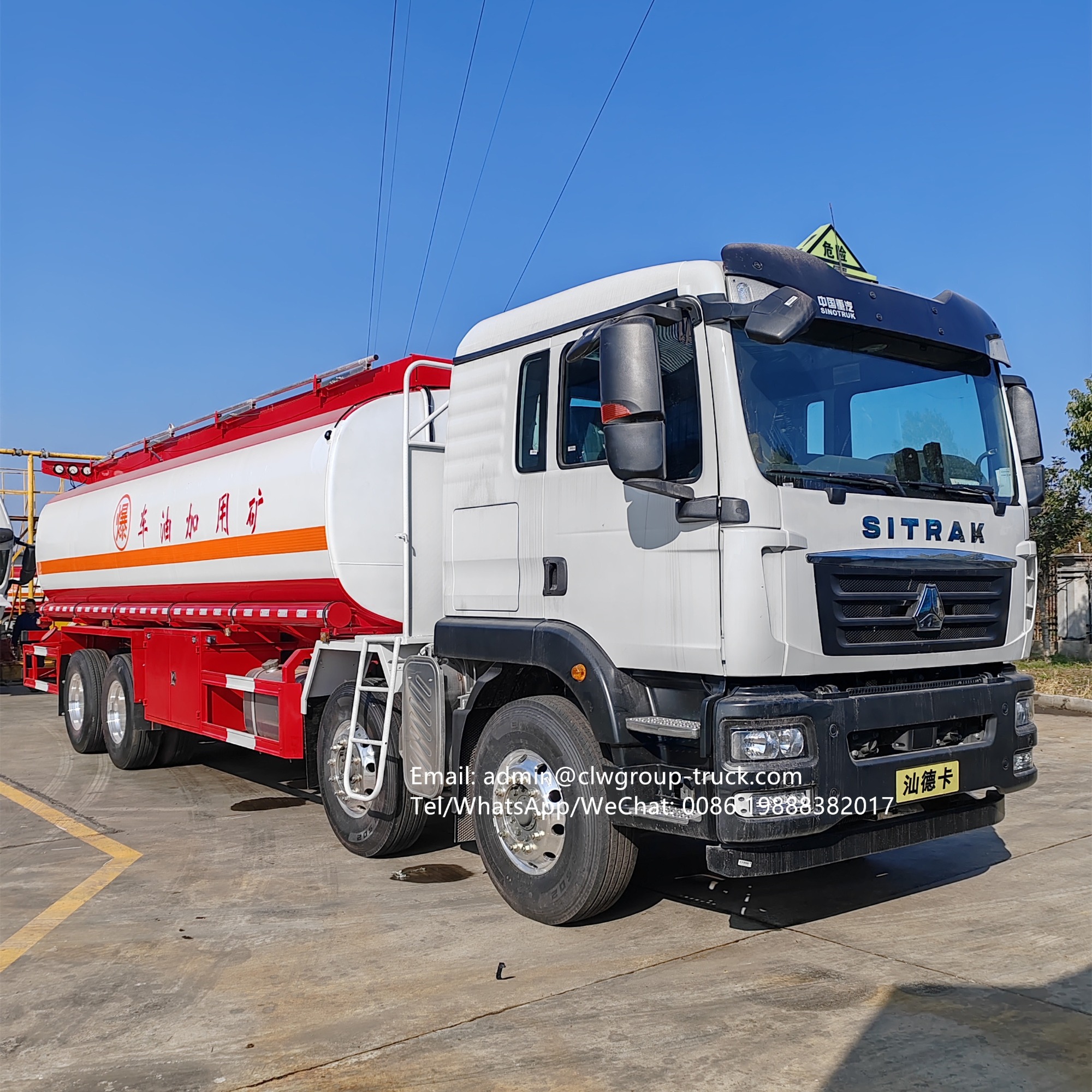 Sinotruk howo 30m3 carbon steel mobile fuel dispenser petrol distribution palm oil transport  tanker truck