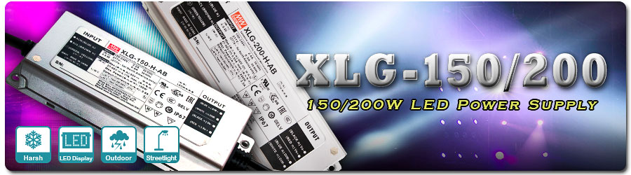 MEAN WELL Introduces XLG Series LED Power Supply for Street Light