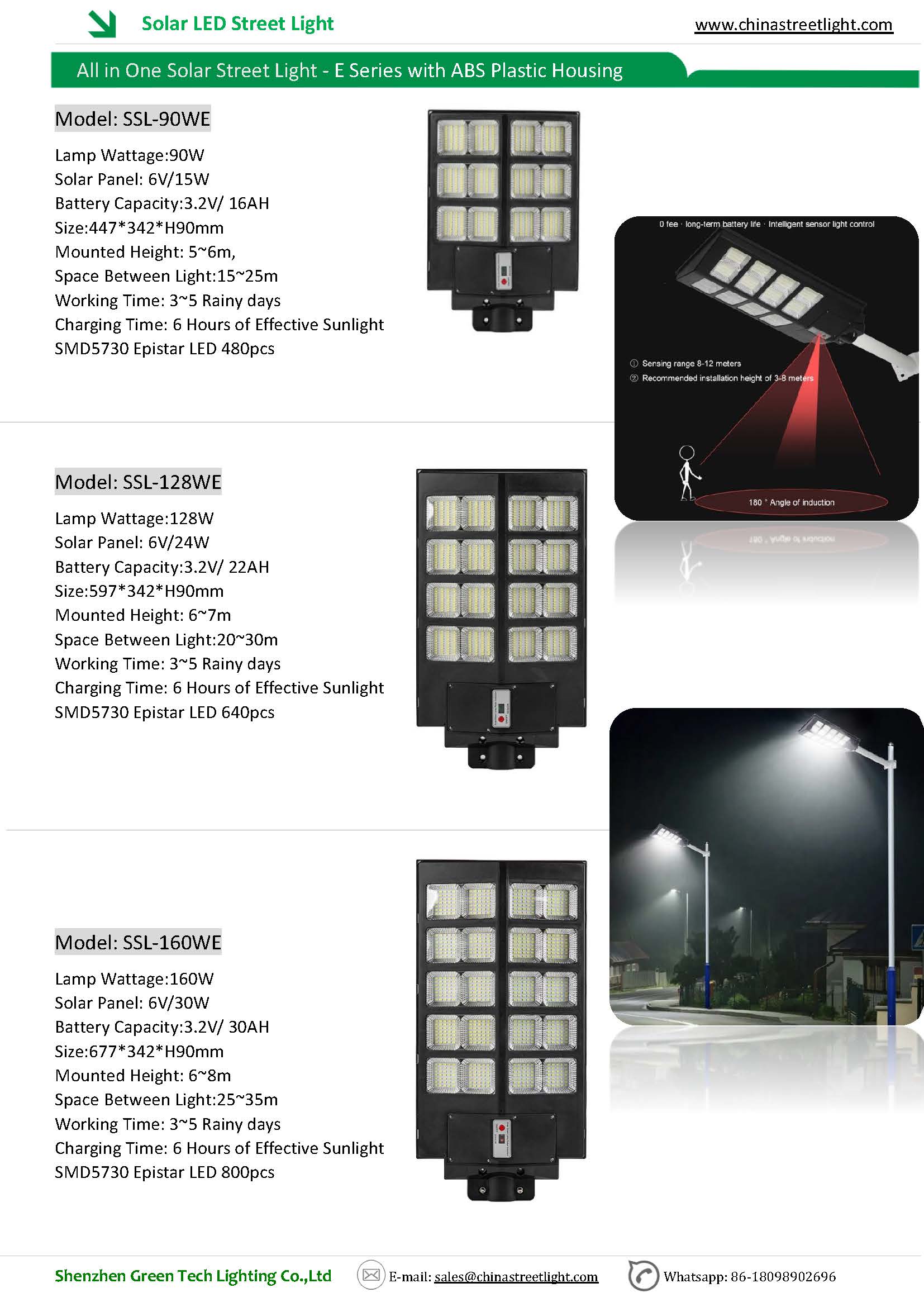 Solar Street Light Catalog