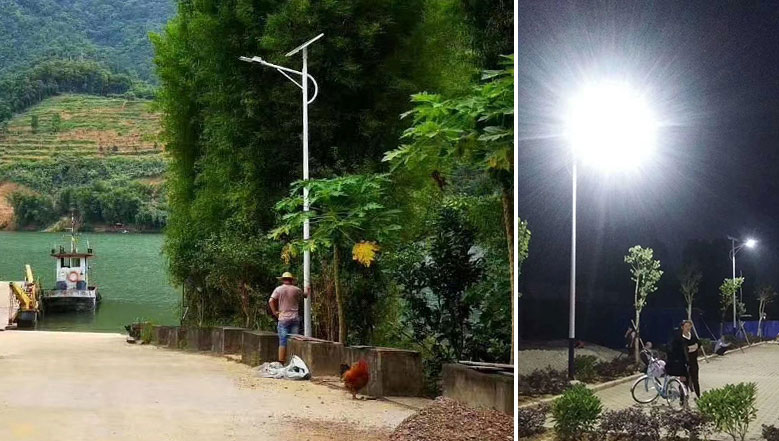 P Series Solar Street Light for New Rural Construction Application