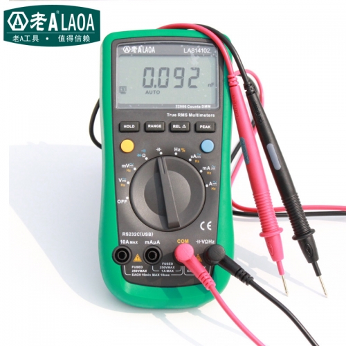 LAOA automatic range multifunction electronic electrician dedicated digital multimeter  LA814102