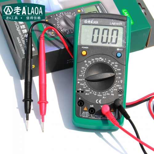 Test Transistor Multifunction Electronic Digital Multimeter Electric Tester Digital ElectricalMastech Holdpeak LA814101