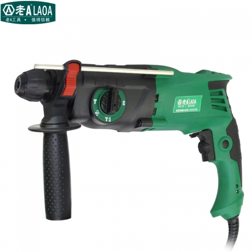LAOA light weight multi-functional electric hammer 26mm diameter triple-purpose electric drill
