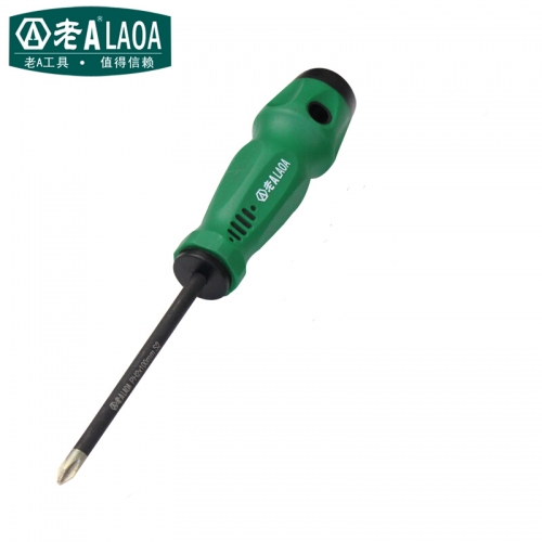 LAOA 1pc S2 Carborundum Rubber Handle Screwdriver Phillips head