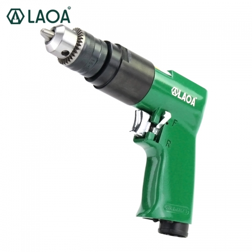 LAOA 3/8" Pneumatic Drill Air Threading Machine Forward and Pneumatic Screwdriver