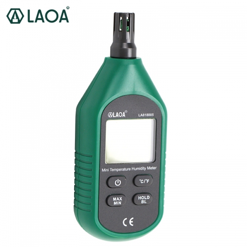 LAOA Digrometer Hygrothermograph Household temperature hygrometer Industrial grade indoor temperature and humidity meter