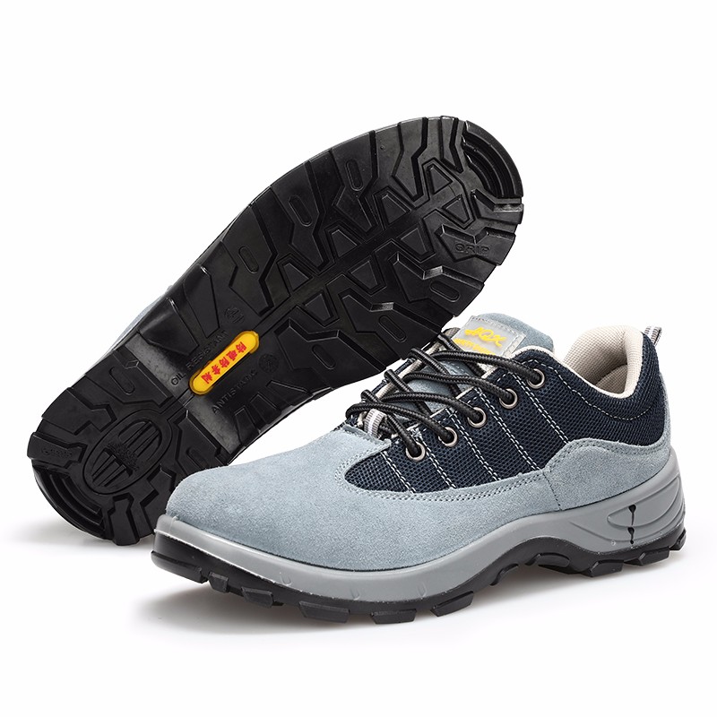 GUYISA professional work shoe Steel Toe Shoes Slip Resistant Indestructible Construction Shoes