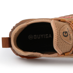 GUYISA Fast delivery Lightweight PVC Outsoles Industries Construction Work Shoes Steel Toe Safety Shoes for Men and Women