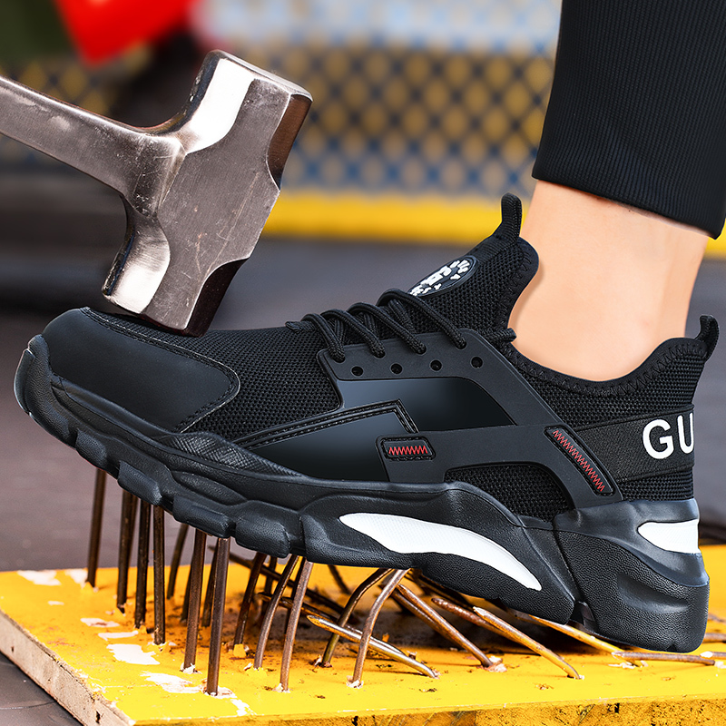 GUYISA new style fashion wholesale brand men work safety shoes