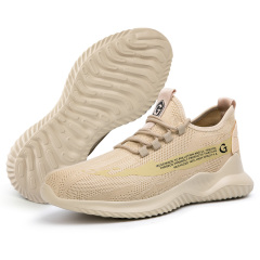 GUYISA Fashion Summer Light EVA Outsole Breathable Steel Toe Safety Shoes Women