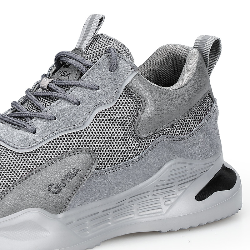 GUYISA Work Safety Shoes Steel Toe Puncture Proof Boots Comfortable Industrial & Construction Shoe for Men and Women