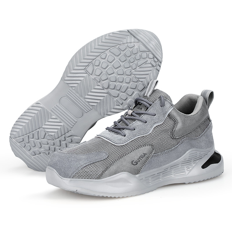 GUYISA Work Safety Shoes Steel Toe Puncture Proof Boots Comfortable Industrial & Construction Shoe for Men and Women