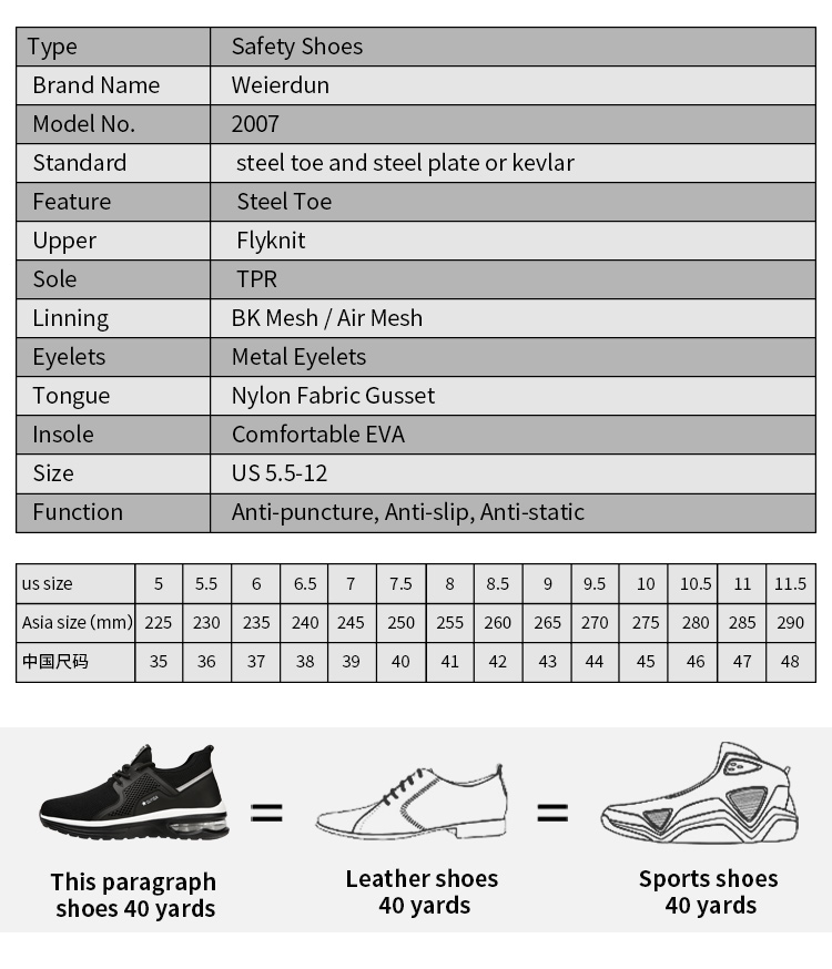 Wholesale smash proof microfiber outdoor fashionable safety shoes