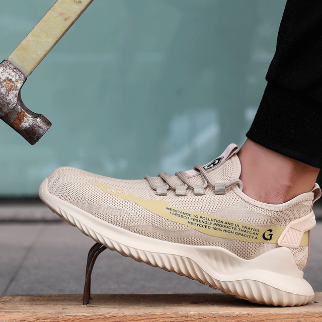 GUYISA Lightweight Industries Construction Work Shoes Security Steel Toe Fashion Men Type Sport Safety Shoes