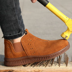 GUYISA high quality steel toe Professional anti-skid work boots for men