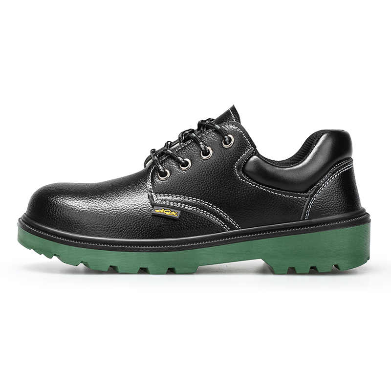 Leather Work Shoe Industries Construction Wear Resistant Safety Shoe Safety