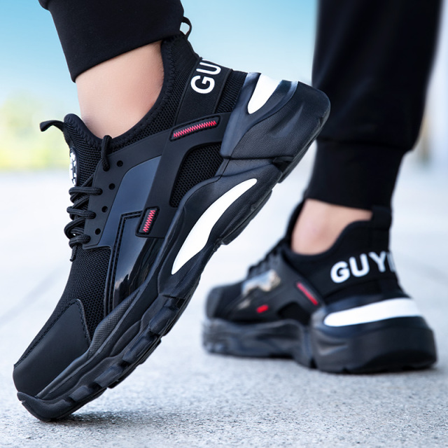 GUYISA new style fashion wholesale brand men work safety shoes