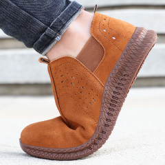 GUYISA high quality steel toe Professional anti-skid work boots for men