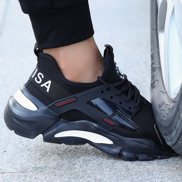 GUYISA new style fashion wholesale brand men work safety shoes