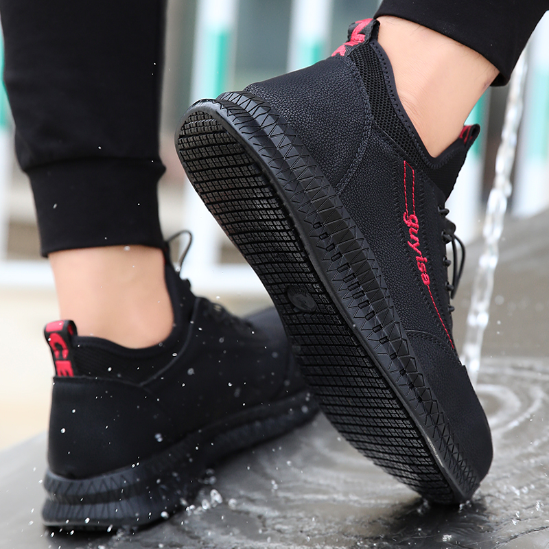 CE Steel Toe Professional non-slip rubber outsole Cotton Work safety shoes for men