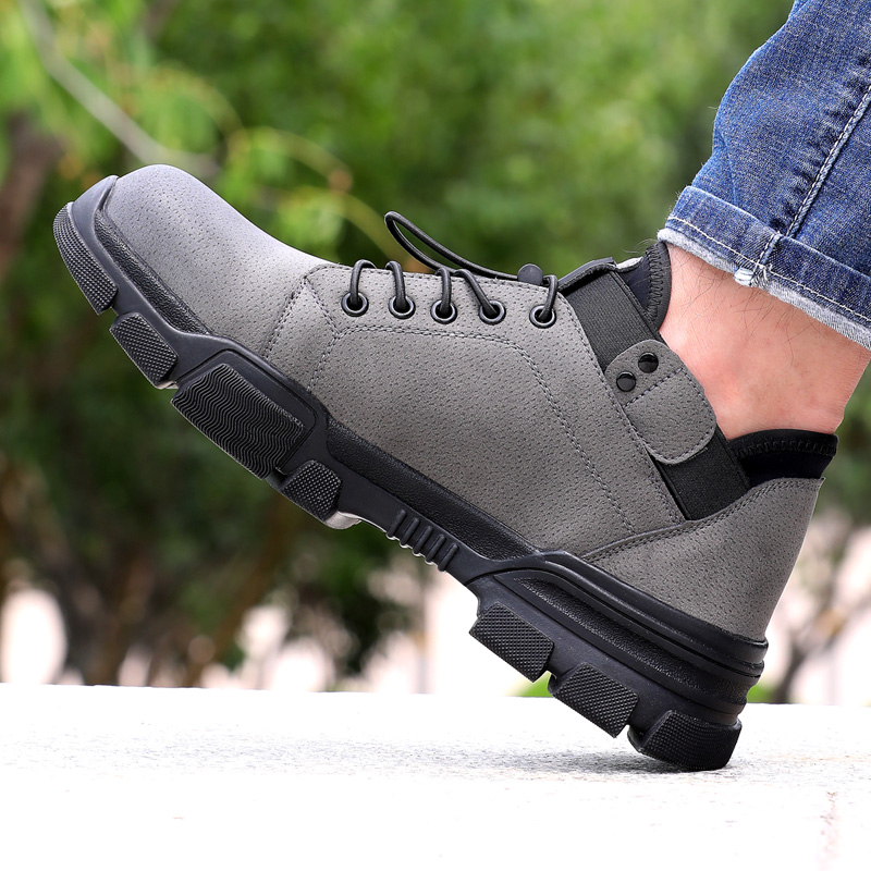 HOT-SELLING ANTISKID and wear-resistant working safety shoes with rubber soles